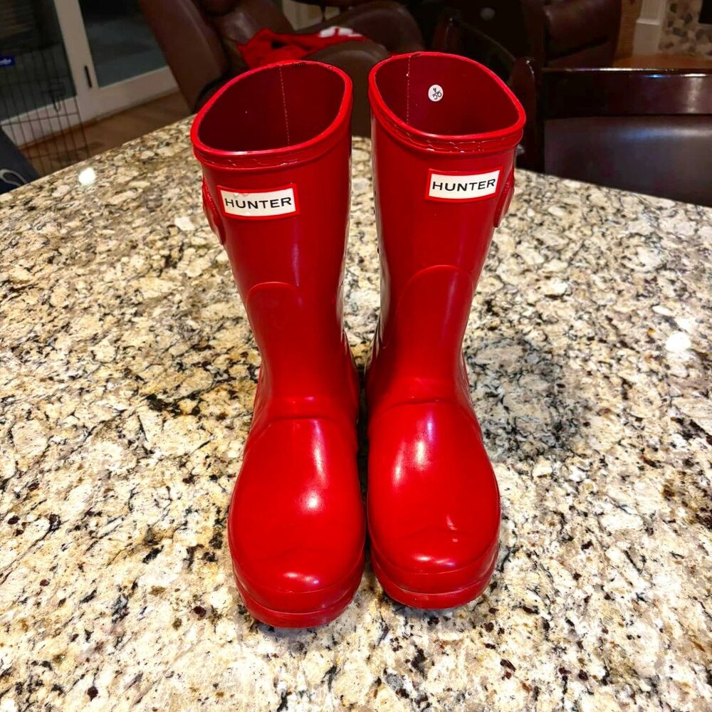 Hunter Womens Original Short Gloss Rain Boots